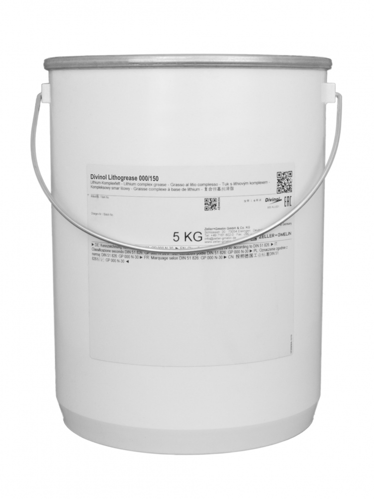 Mỡ phức lithium Divinol Lithogrease 000/150 HQ xô 5kg
