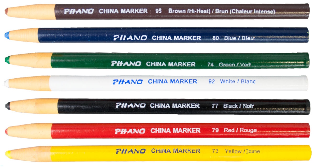 Bút chì sáp xé DIXON China-Marker vỏ giấy dùng cho mọi bề mặt