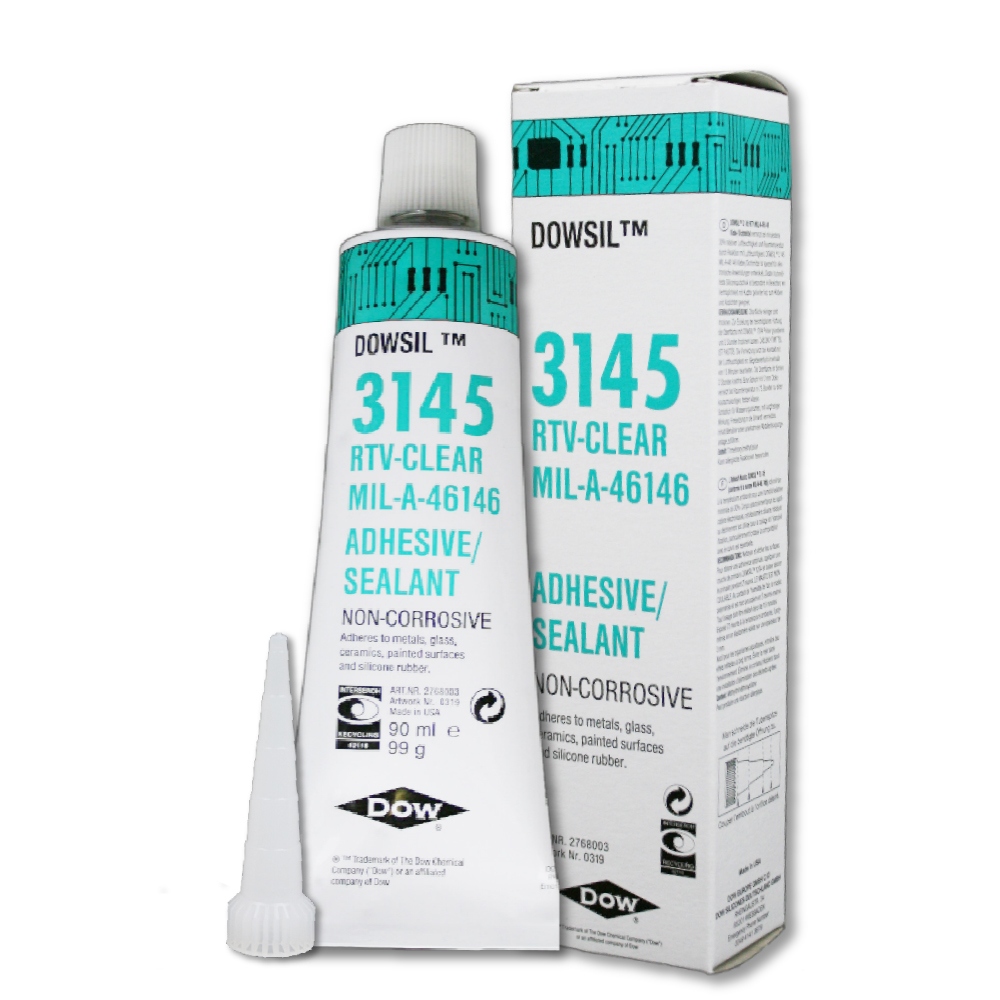 Keo dán silicone Dowsil 3145 RTV tuýp 90ml, màu trong suốt
