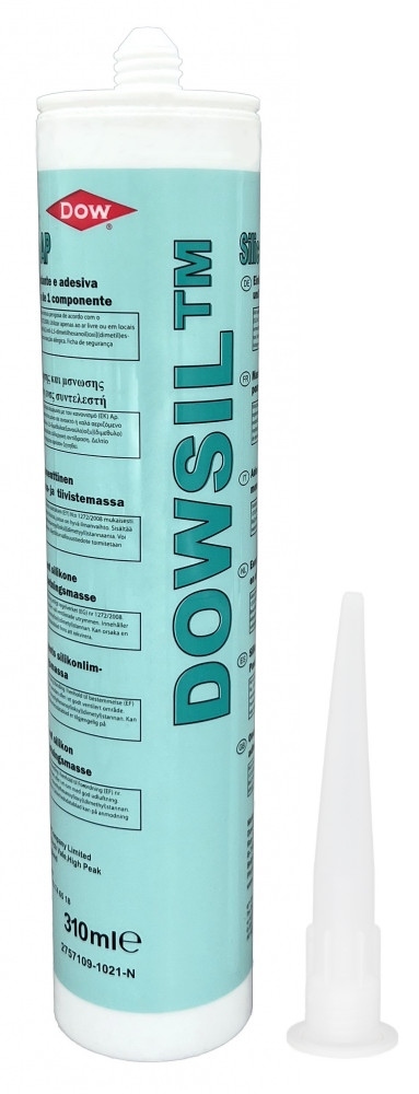 Keo dán silicone Dowsil SILICONE AP màu trắng dạng tuýp 310ml