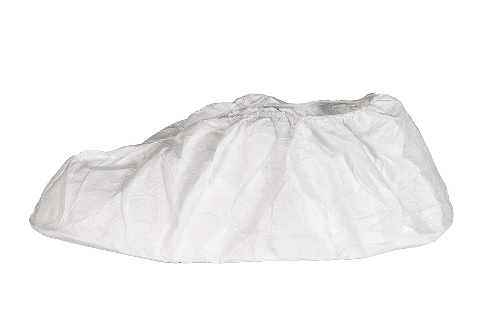 Bao chân chống trượt Tyvek ISOCLEAN IC451S00 màu trắng, bảo vệ một phần cơ thể (PB) Cấp độ 3 Loại 6, cỡ L