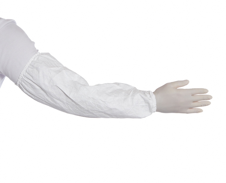 Ống tay bảo hộ chống virus DuPont Tyvek ISOCLEAN màu trắng, Cấp độ 3, Loại PB [6]