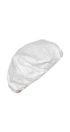 Mũ trùm đầu con sâu chống virus DuPont Tyvek ISOCLEAN IC729S00 màu trắng cấp độ bảo vệ Cat.3 Type PB6