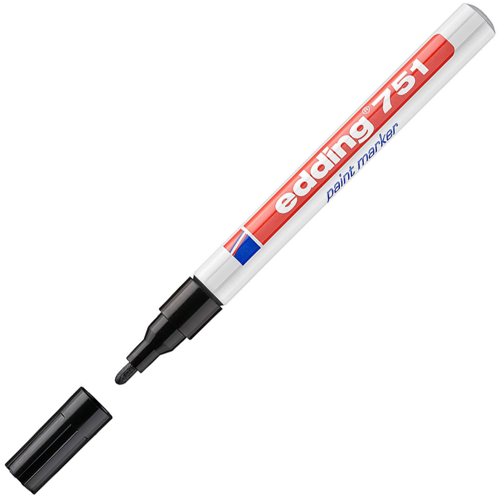 Bút sơn công nghiệp Edding 751 ngòi tròn 1-2 mm không phai