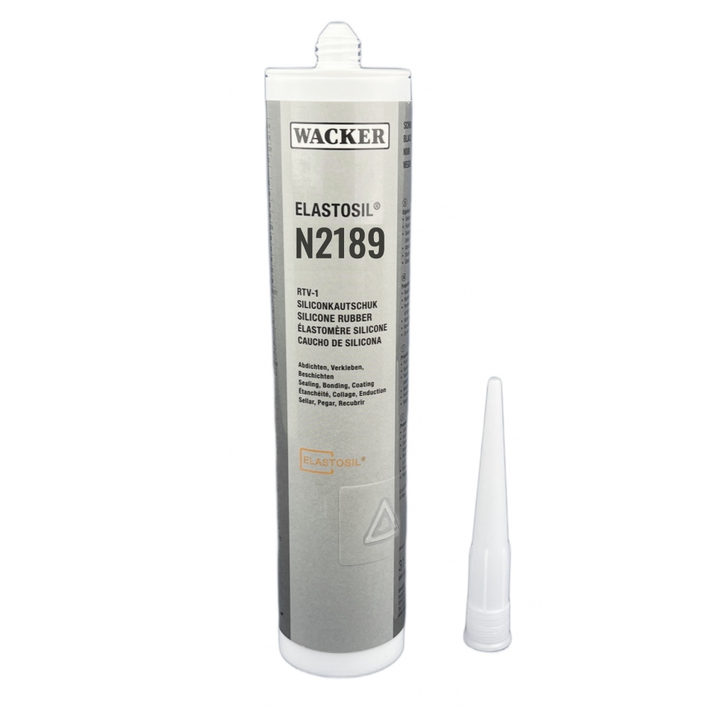 Cao su Silicone Elastosil N2189 RTV-1 màu đen dạng ống 310ml
