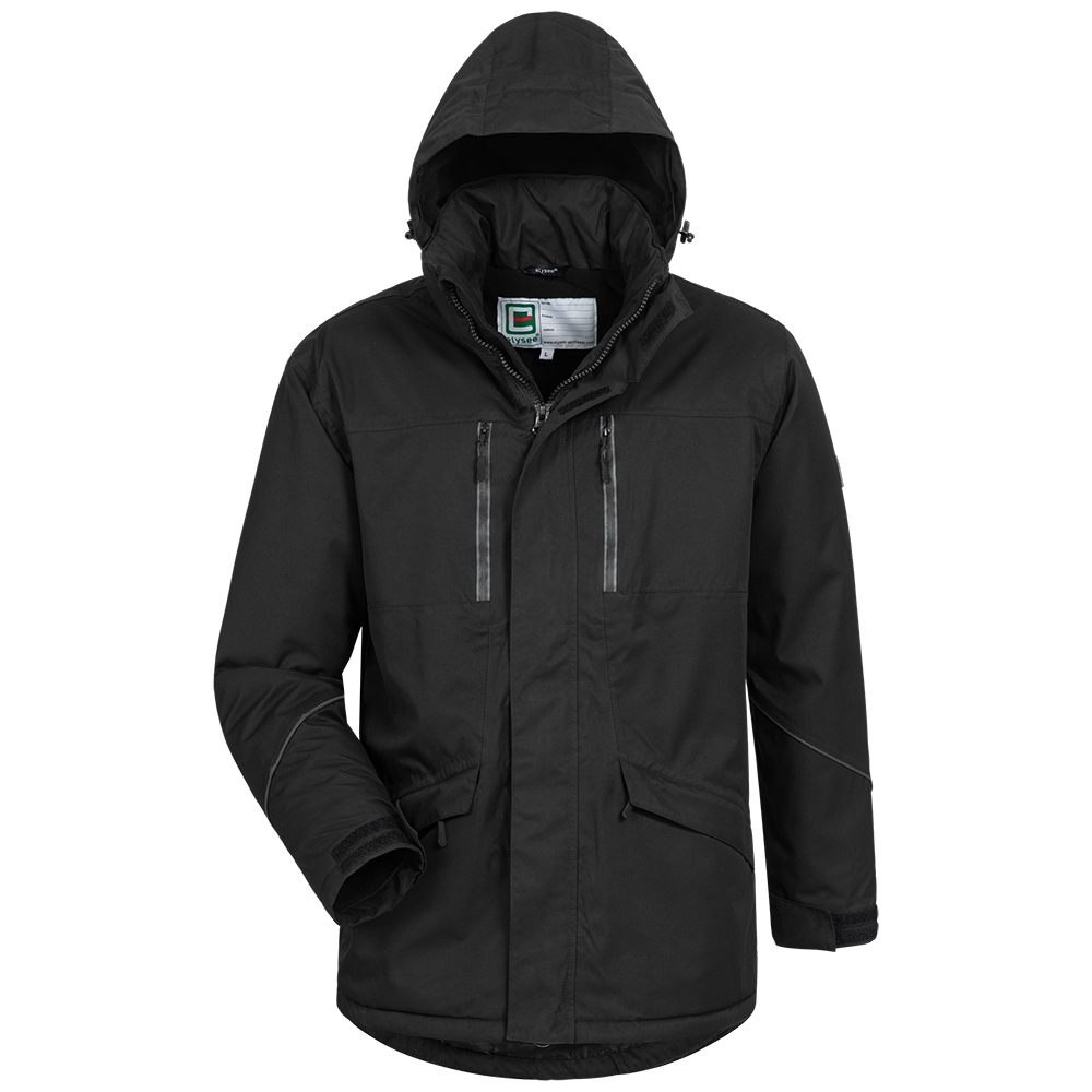 Áo khoác Parka mùa đông thoáng khí Elysee 20014 BURNLEY màu đen S-4XL