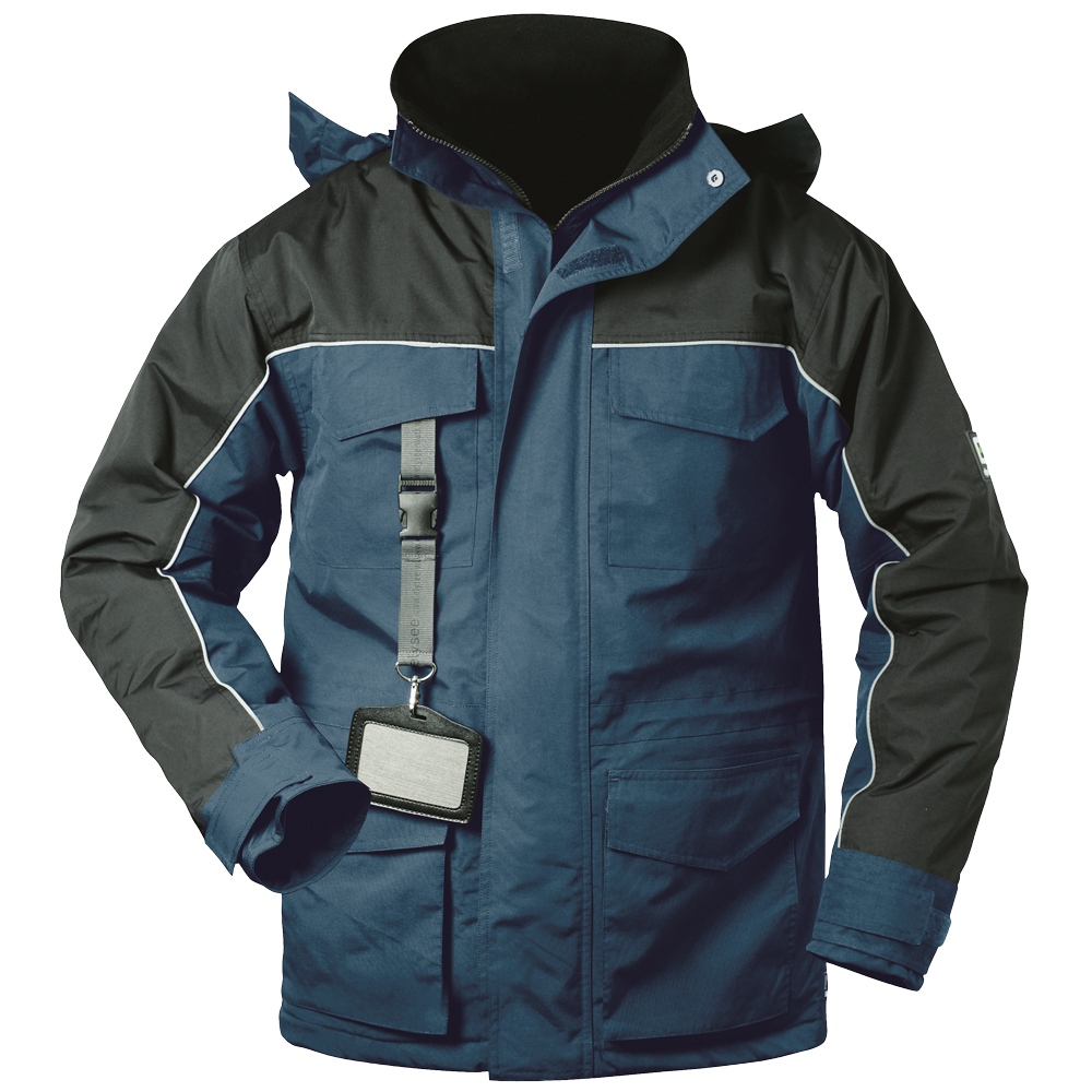 Áo khoác Parka giữ nhiệt mùa đông thoáng khí xanh đen/đen S-4XL, Elysee 20019