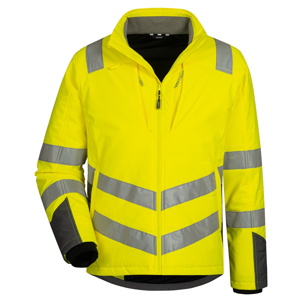Áo khoác phản quang chần bông màu vàng/xám XS-4XL, Elysee 22423