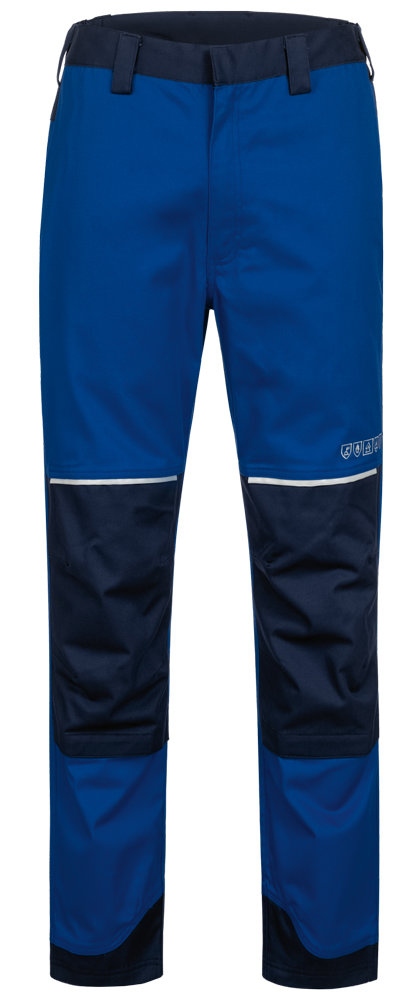 Quần bảo hộ lao động đa tiêu chuẩn VINCENT màu xanh dương/xanh đen size 46-64, Elysee 23403