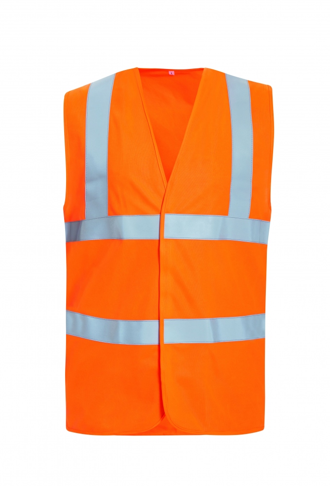 Áo vest phản quang chống cháy màu cam FR size S-4XL, Safestyle 23506
