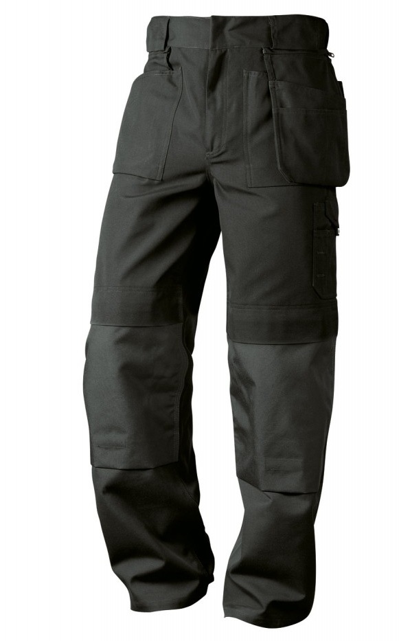 Quần bảo hộ lao động vải Canvas Elysee 21932 BLACK ROCK màu đen size 46