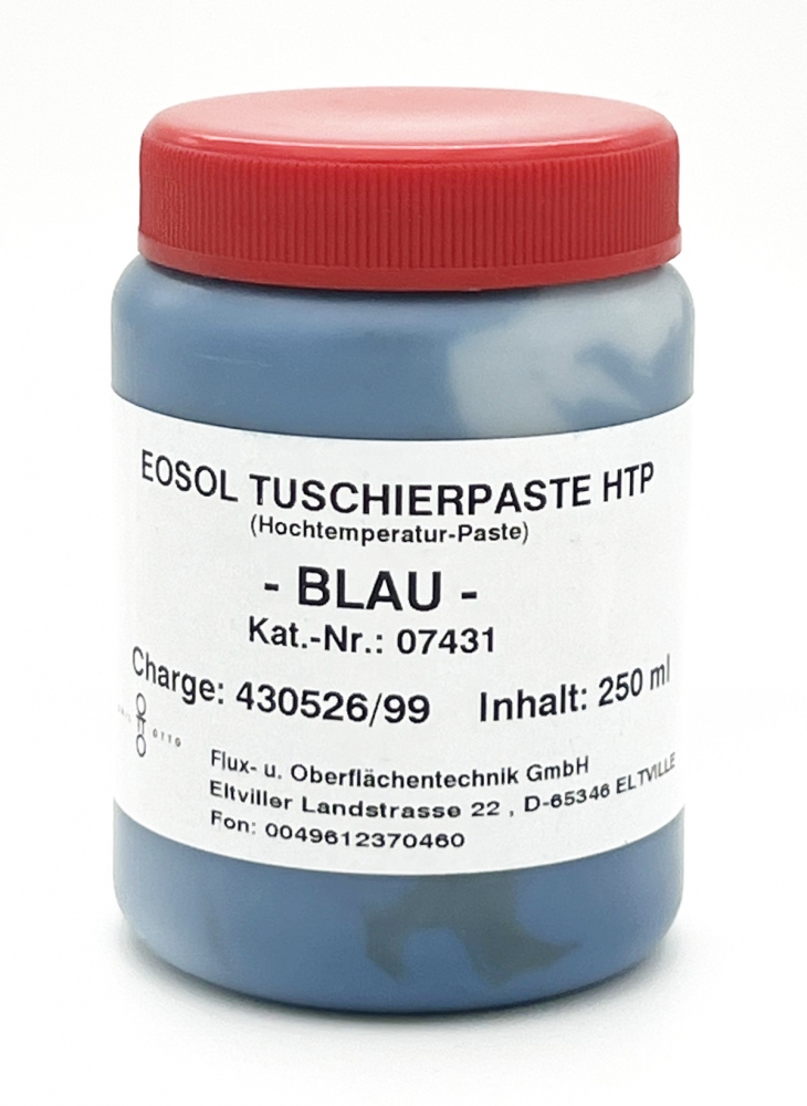 Bút sơn đánh dấu chịu nhiệt độ cao EO7431 EOSOL màu xanh dương HTP 250ml dành cho kỹ sư