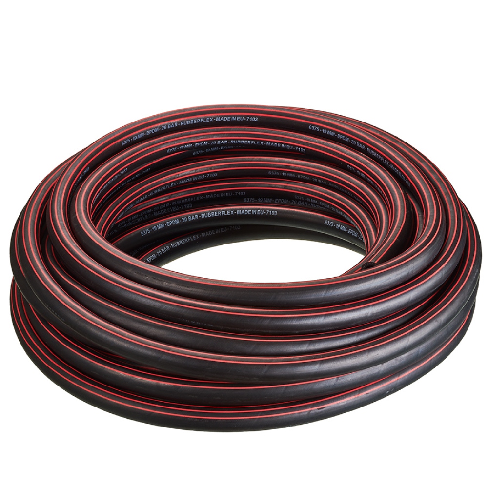 Ống cao su dẫn nước Tector 6375 EPDM 19mm (3/4 inch), 20 bar, 40m