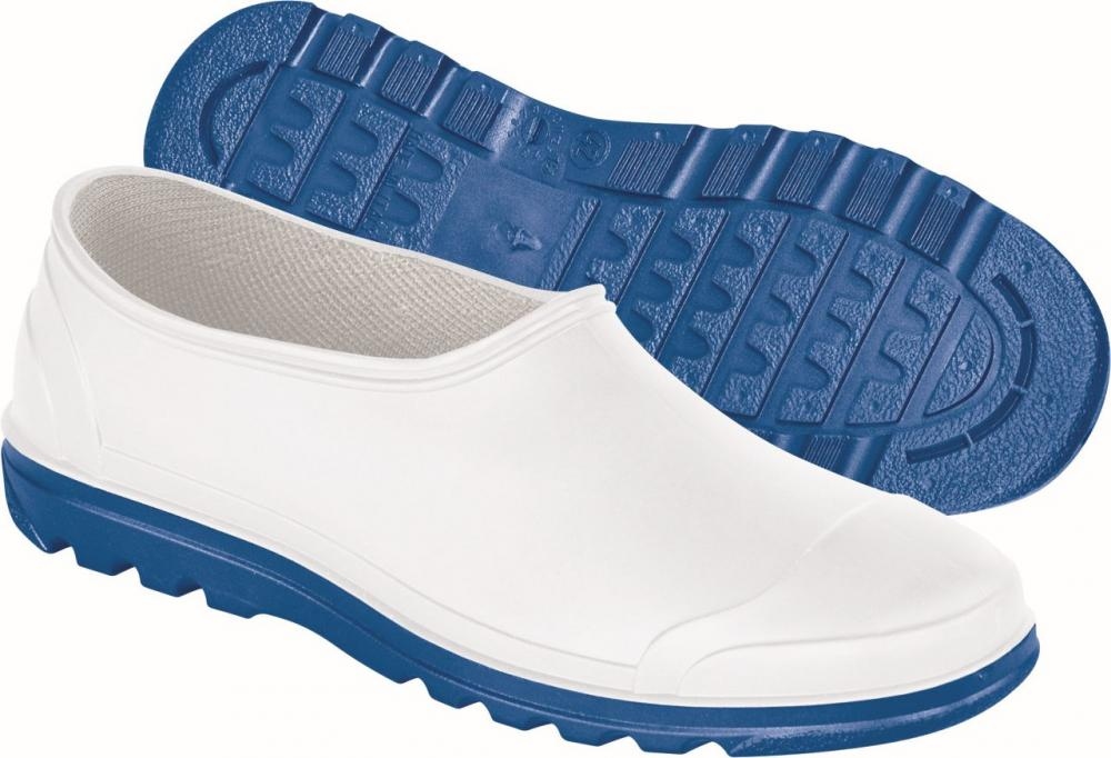 Ủng cao su PVC trắng/xanh size 38-47, Euromax 35013