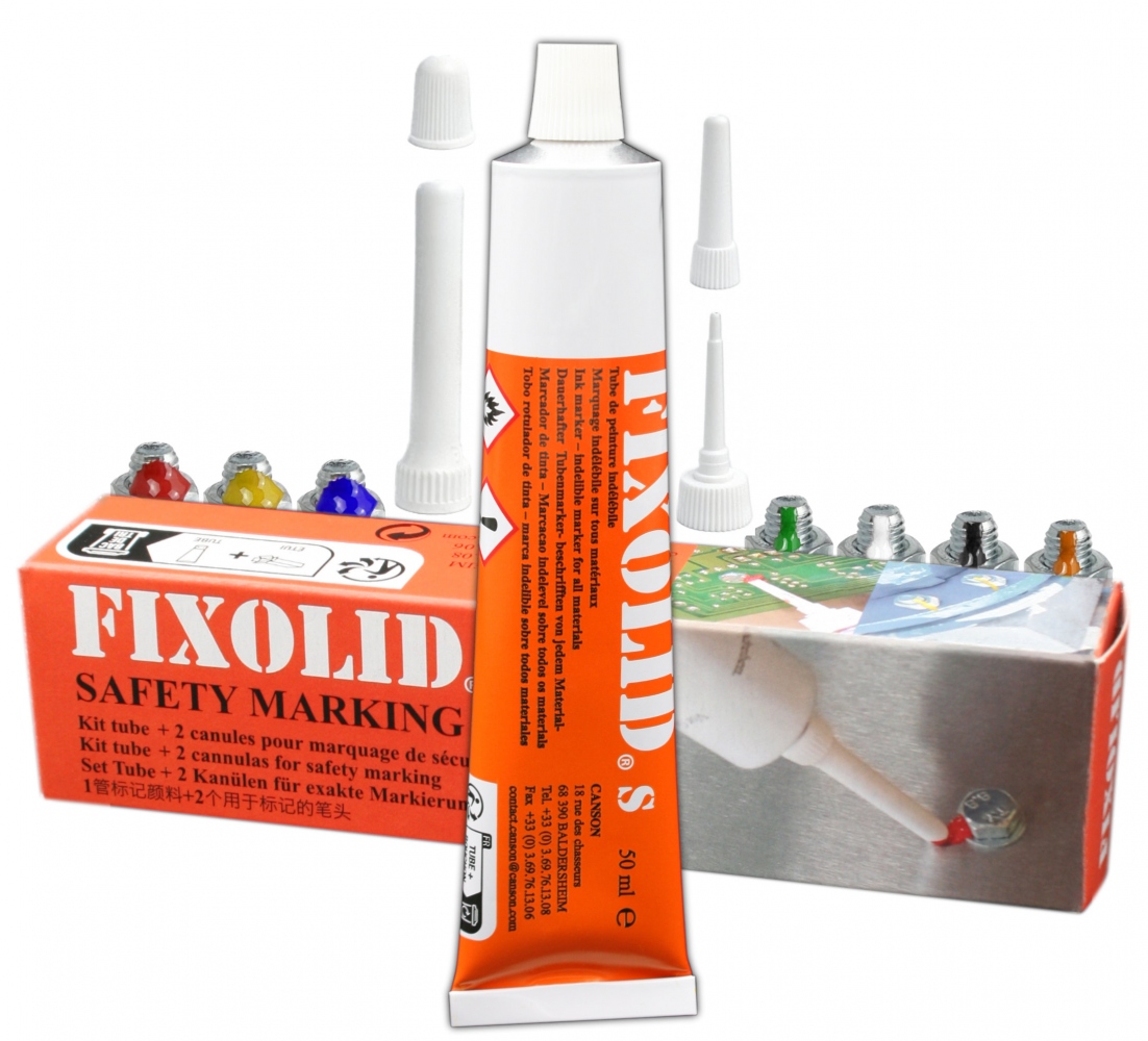 Keo niêm phong chống tháo mở FIXOLID S kèm nắp đậy 50ml