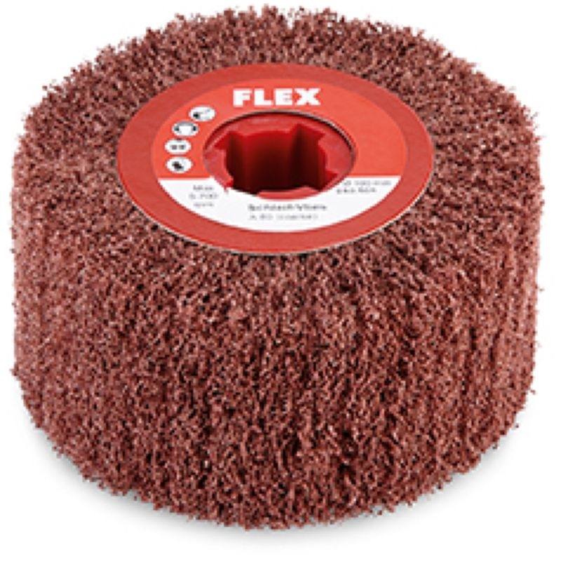 Bánh nệm đánh bóng FLEX Ø 100 x 50 mm lô đánh bóng nỉ chuyên dụng