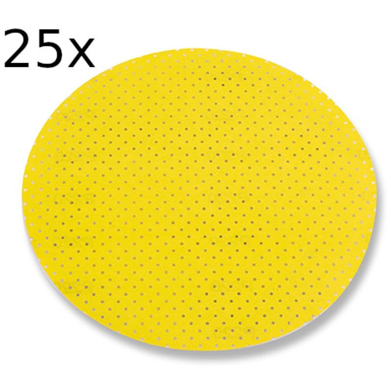 Giấy nhám đĩa Flex Velcro có lỗ cho máy mài tường Giraffe Ø 225 mm