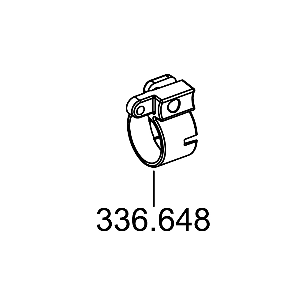 Flex 336.648 Kẹp - phụ tùng thay thế chính hãng