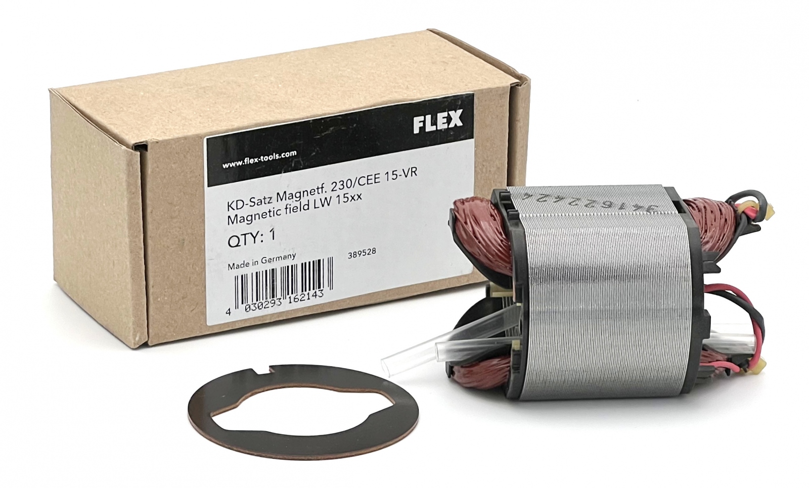 Máy mài Flex 389.528 - Cuộn dây kích từ (Stator) 230V cho máy mài góc L 1509 FR