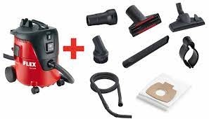 Máy hút bụi Flex 409.979 VC 21 L MC + Bộ phụ kiện vệ sinh + Túi chứa bụi