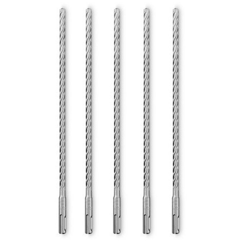 Bộ mũi khoan bê tông FLEX 414.034 SDS-plus HD 4-C D8x310 túi 5 mũi