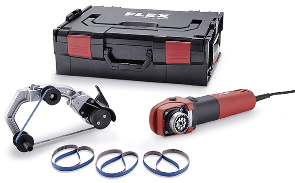 Máy mài đai nhám vòng FLEX 453.420 BRE 8-4 9 TRINOXFLEX Set chuyên dụng cho ống