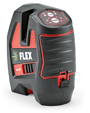 Máy cân mực laser 2 tia (ngang và dọc) tự cân bằng FLEX 456.004 ALC 3/1-G
