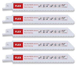 Lưỡi cưa kiếm FLEX 462.063 cho kim loại và vật liệu dạng tấm RS/Bi-150