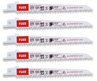 Lưỡi cưa kiếm FLEX 462.098 cho kim loại, gỗ, nhựa RS/Bi