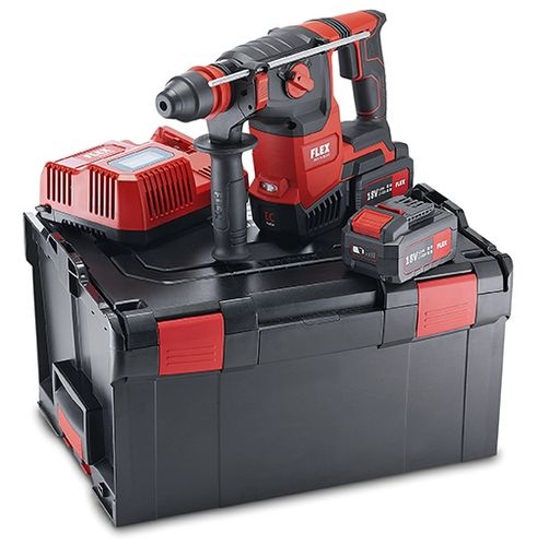 Flex 478.474 CHE 2-26 18.0-EC/5.0 Bộ máy khoan búa xoay dùng pin 18V