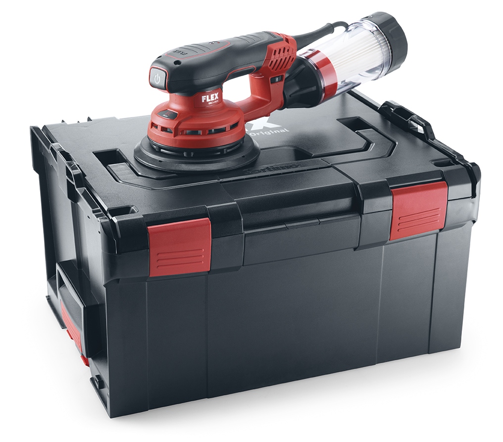 Máy chà nhám xoay quỹ đạo Flex 486.817 ORE 5-150 EC Set có điều chỉnh tốc độ