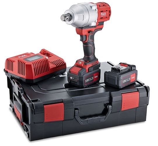 Máy siết bu lông dùng pin 18.0V Flex 492.647 IW 3/4 18.0-EC/5.0 Set (Đầu khẩu 3/4 inch)