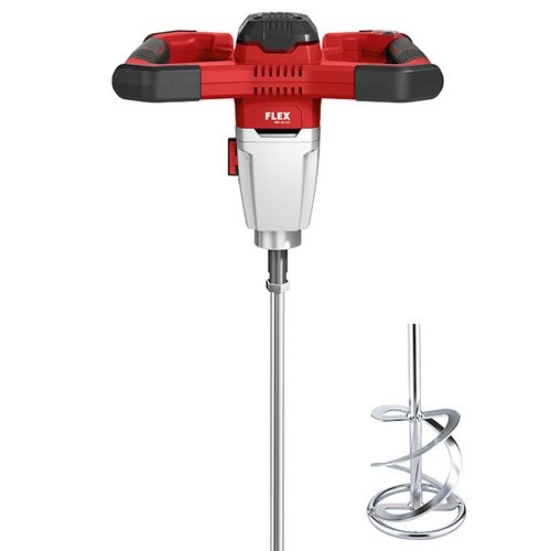 Máy khuấy sơn, bột dùng pin 2 tốc độ Flex 495.964 MXE 18.0-EC + thanh khuấy WR2 120