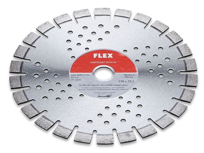 Đĩa cắt kim cương đa năng Flex 500.720 Diamantjet 230 x 22.2 mm