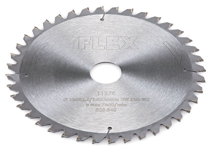 Lưỡi cưa đặc biệt Flex 503.649 D190x1,6/1,0x30 HW Z40/15° WZ