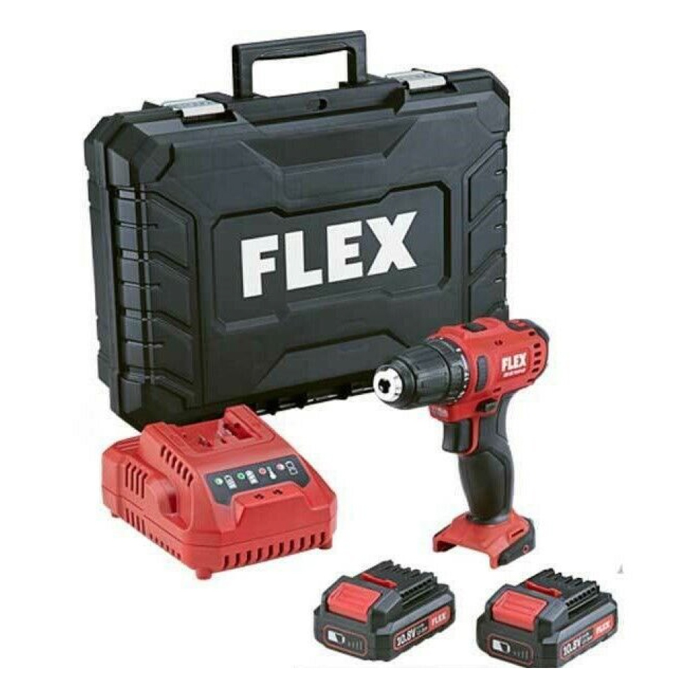 Bộ máy khoan vặn vít dùng pin Flex 516.155 DD 2G 10.8-LDBC/2.5