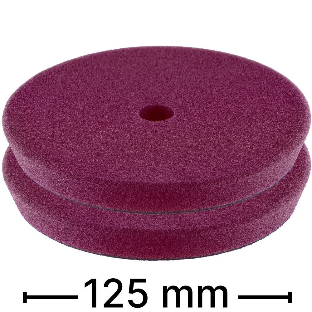 FLEX 532.403 PP-M 125 Phớt đánh bóng đa năng độ cứng trung bình màu tím 2 chiếc