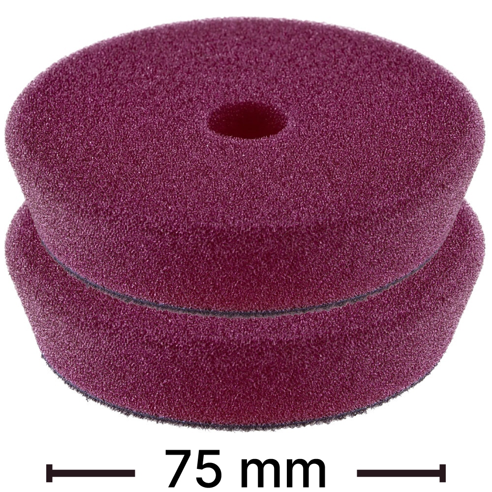 FLEX 532.404 PP-M 75 Phớt đánh bóng đa năng độ cứng trung bình màu tím 2 chiếc