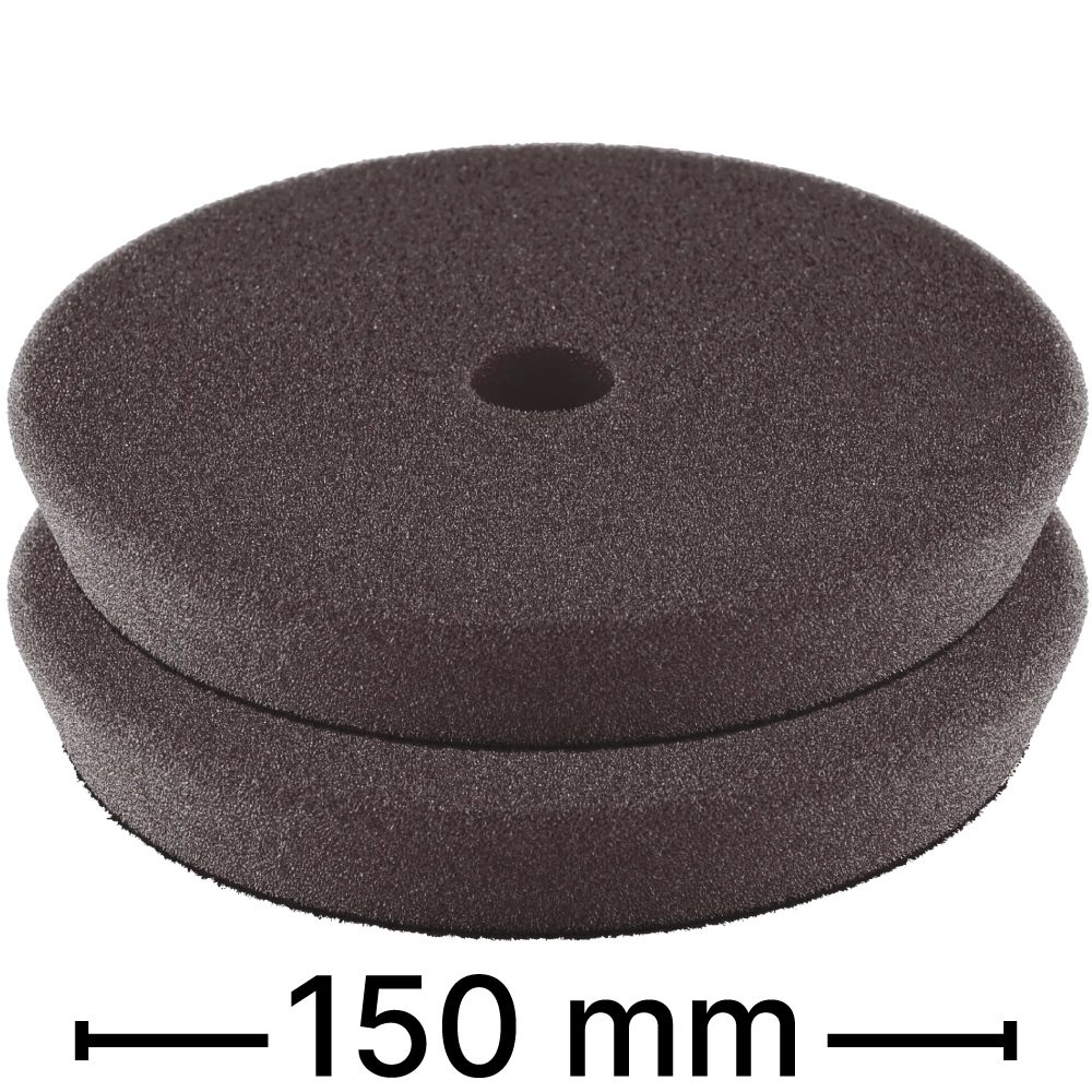 FLEX 532.407 PP-F 150 Miếng mút đánh bóng mềm màu đen 2 chiếc
