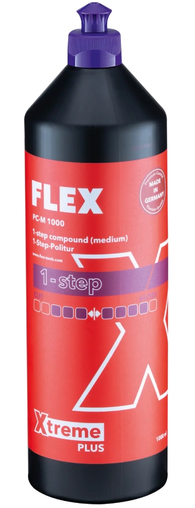 FLEX 532.414 Xi đánh bóng đa năng 1 bước kèm lớp phủ bảo vệ PC-M 1000 ml