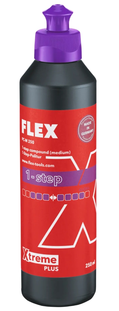 FLEX 532.415 Xi đánh bóng vạn năng 1 bước kèm lớp phủ bảo vệ PC-M 250 ml