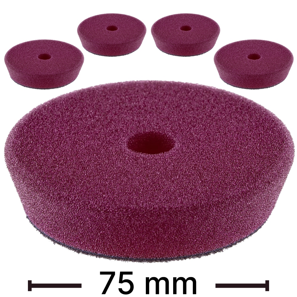 FLEX 532.654 PP-M 75 Phớt đánh bóng đa năng độ cứng trung bình màu tím 5 chiếc