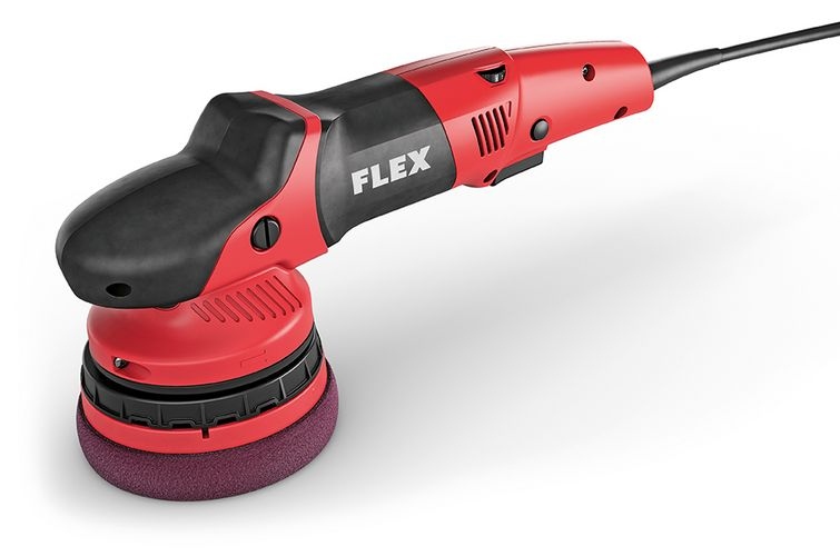 Máy đánh bóng quỹ đạo ngẫu nhiên FLEX 418.072 với hệ thống truyền động cưỡng bức XCE 10-8 125