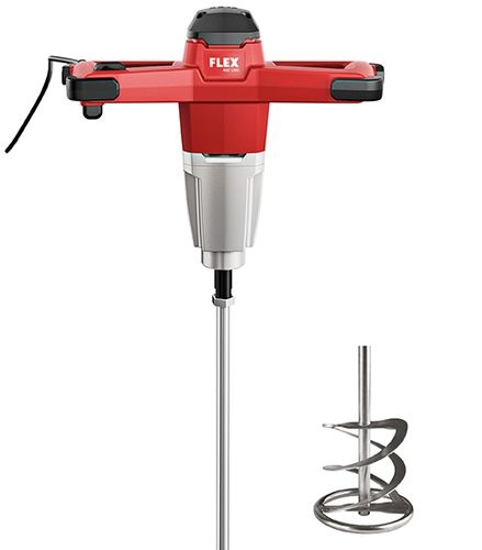 Máy trộn sơn, bột Flex 495.913 MXE 1200 + WR2 140, 1 tốc độ, công suất 1200 Watt