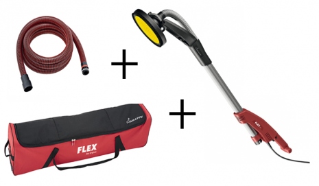 Bộ máy mài tường cán dài FLEX 409.391 GE5+TB-L+SH Giraffe 500 W