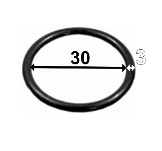 Vòng chặn 30x3 mm NBR70