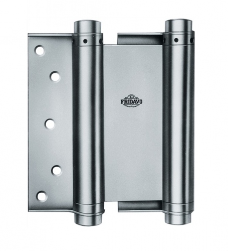 Bản lề lò xo xoay hai chiều Fridavo Số 126b - Thép mạ kẽm - Dành cho cửa tự động đóng mở hai chiều - Mẫu M