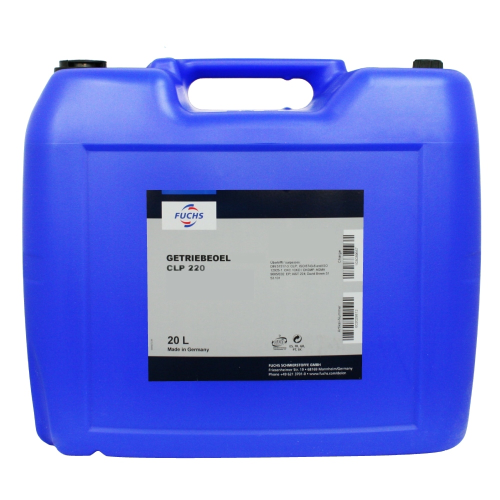 Dầu bánh răng hiệu suất cao Fuchs Renolin CLP 220 can 20 lít