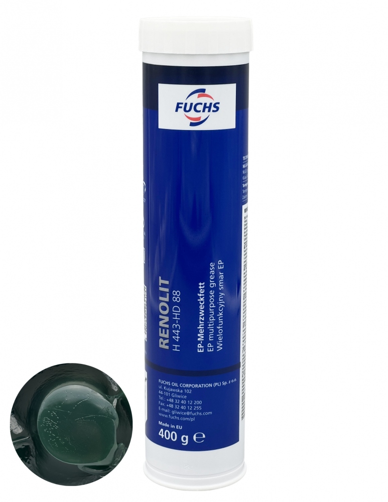 Mỡ bôi trơn hiệu suất cao Fuchs Renolit H 443-HD 88 EP dạng tuýp 400g