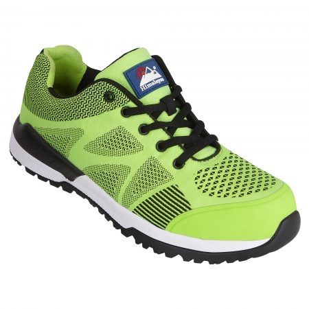 Giày bảo hộ dáng thể thao cổ thấp Himalayan 4311 Bounce màu xanh chanh S1P SRC cỡ 36-47